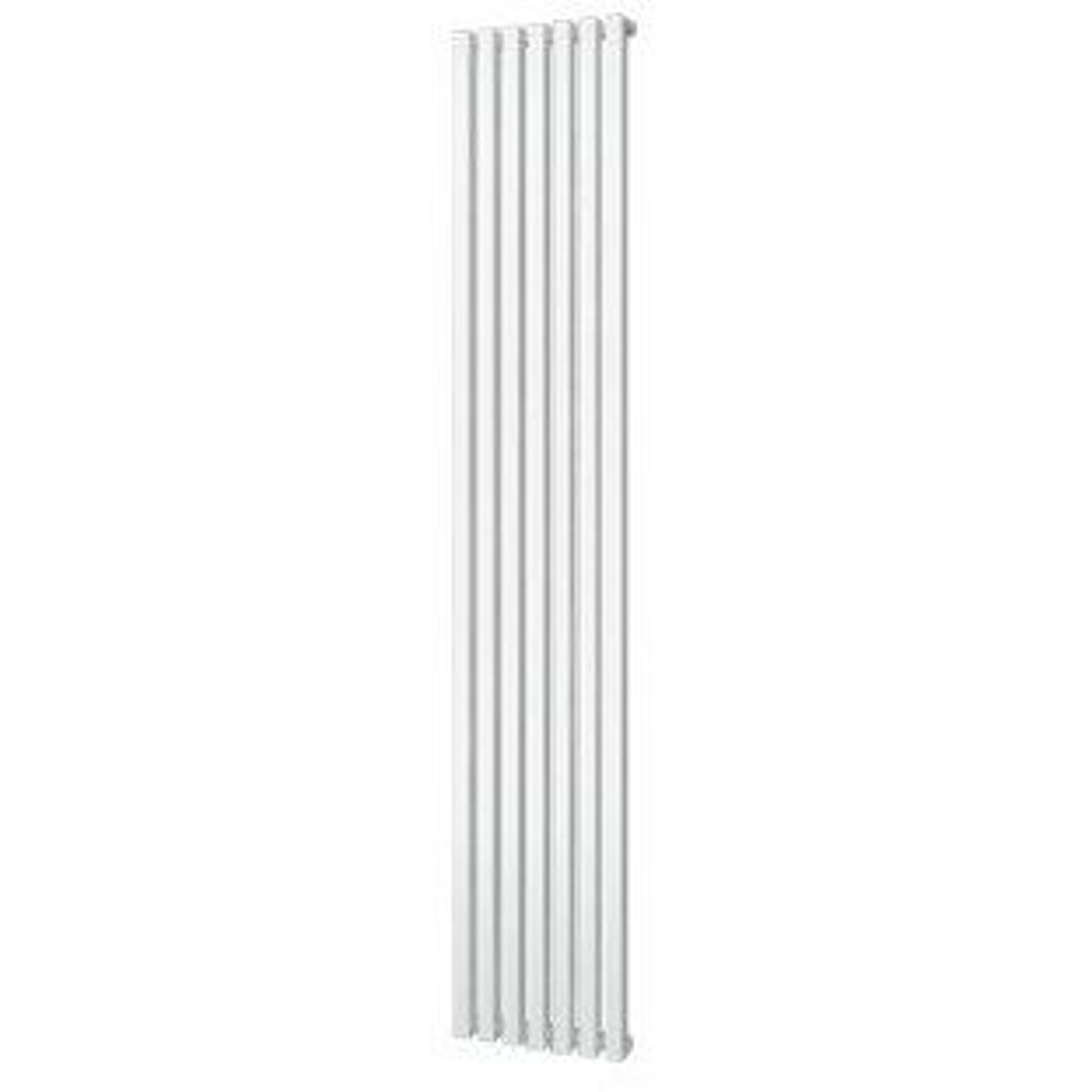 Plieger Siena designradiator verticaal enkel 1800x318mm 766W zwart