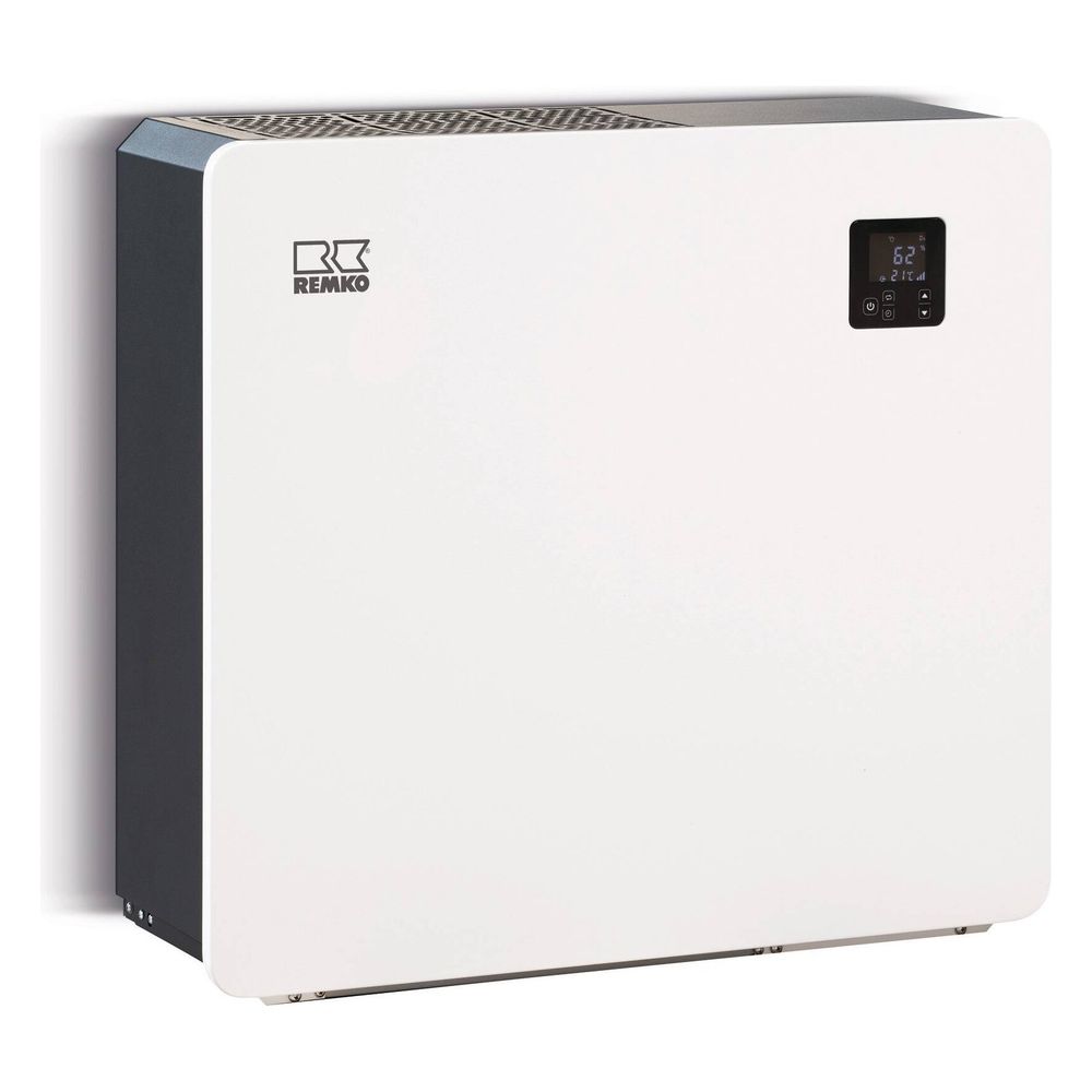 Remko ETF 650-S Inverter stationaire luchtontvochtiger voor wandmontage, R32, 60L/dag