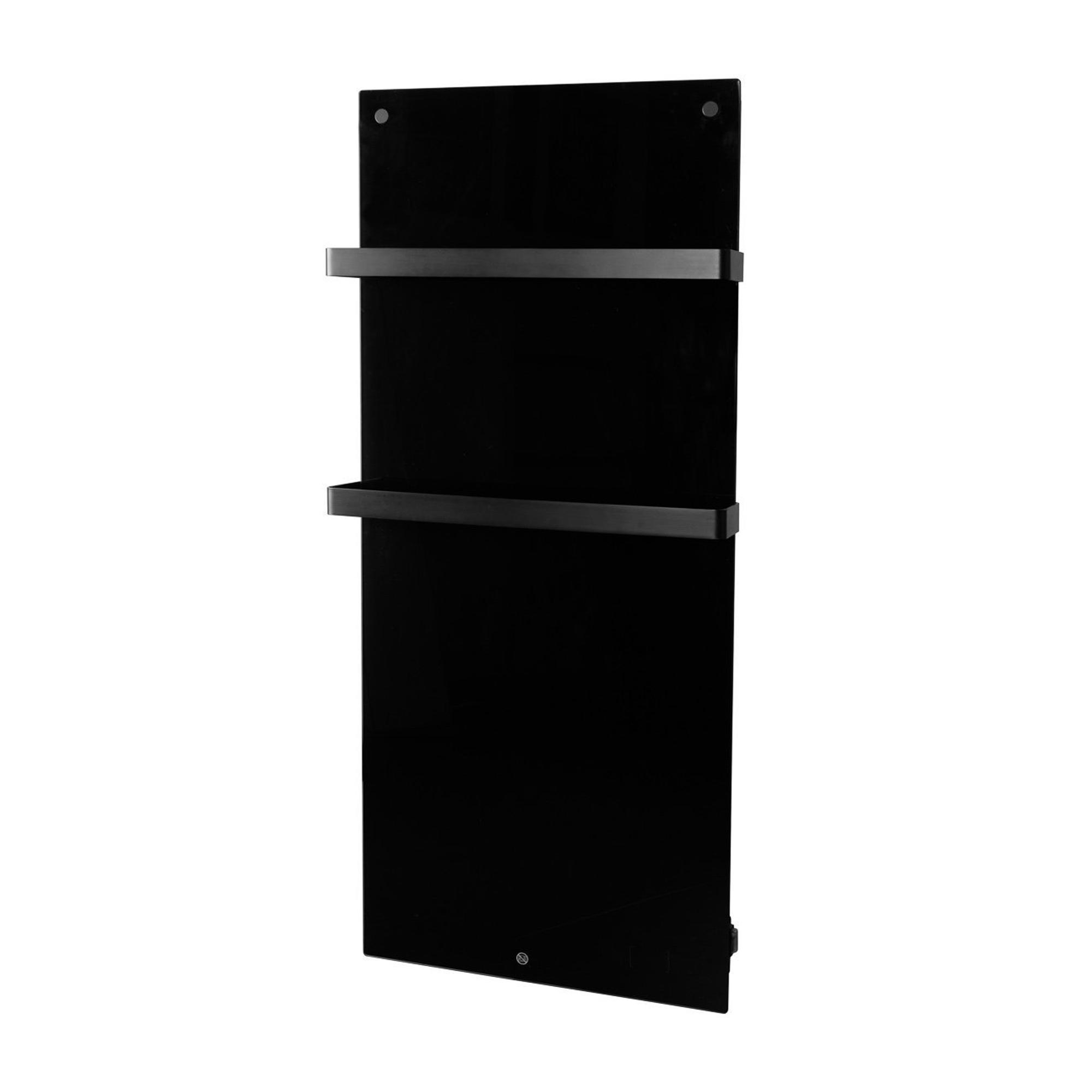Eurom Sani 1000 Comfort Infrarotpaneel für Badezimmer – 127x55x5cm – WiFi – 1000W – Schwarzglas