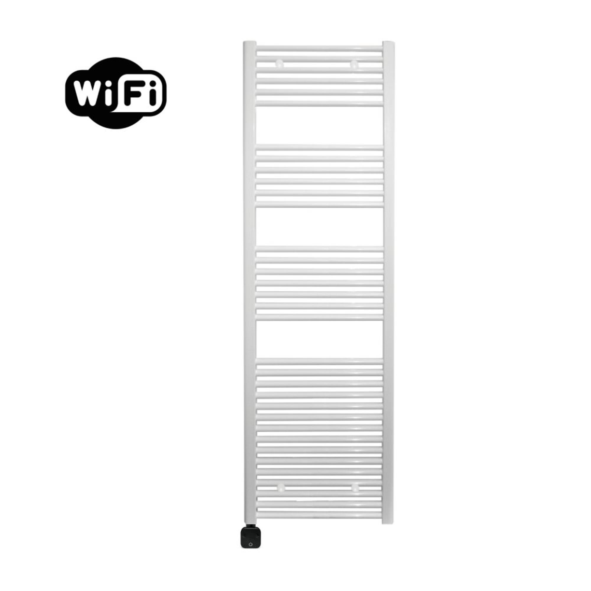 Sanicare HPW Elektroheizkörper - 172x60cm - 1127W - WiFi - Thermostat - Schwarz