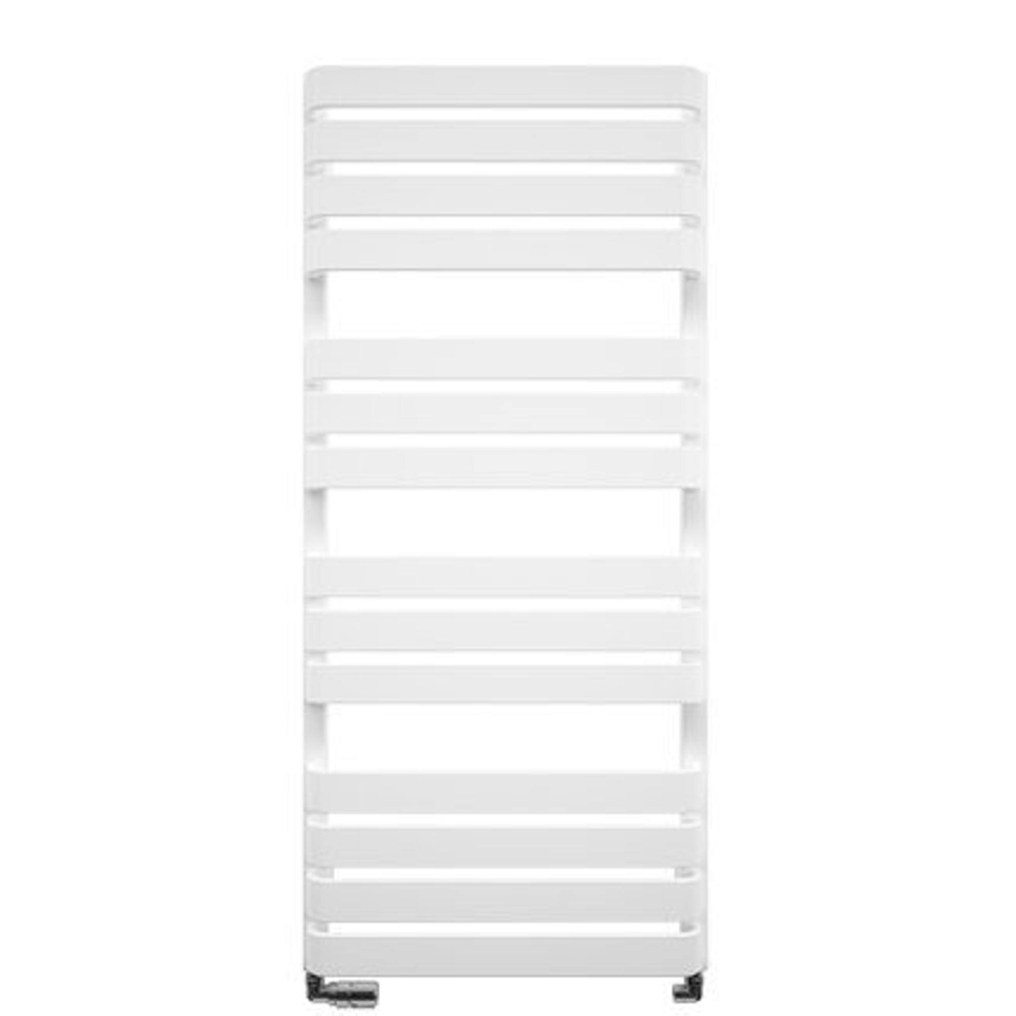 Crosswater Celeste Handdoekradiator - 50x110cm - 553 watt - mat wit