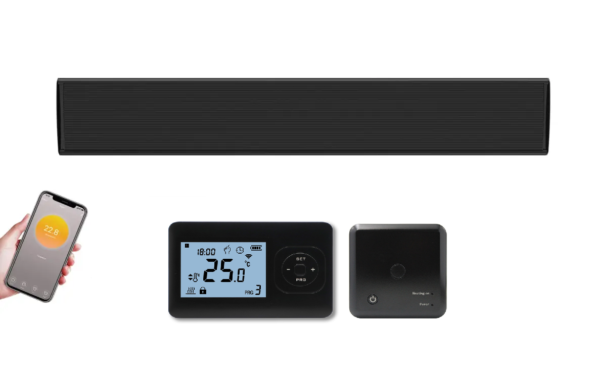 Quality Heating Thermolux Infrarood Terrasheater met Wifi en Thermostaat