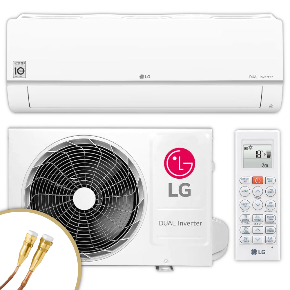 LG Split Airconditioning Set | STANDARD PLUS PZ12EY | 3,5 kW | Quick-Connect