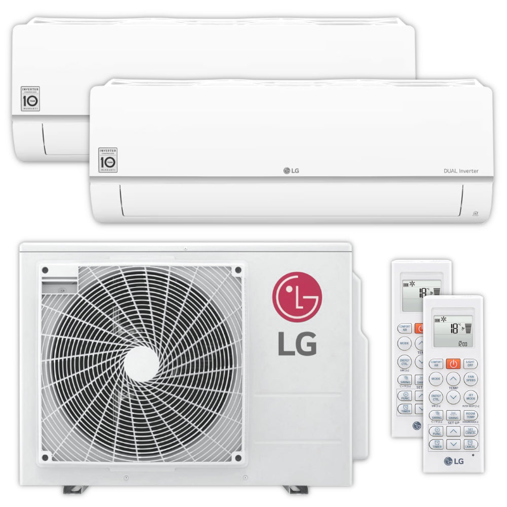 LG Multisplit Airconditioning Set | STANDARD PLUS | 1,5 kW + 5,0 kW