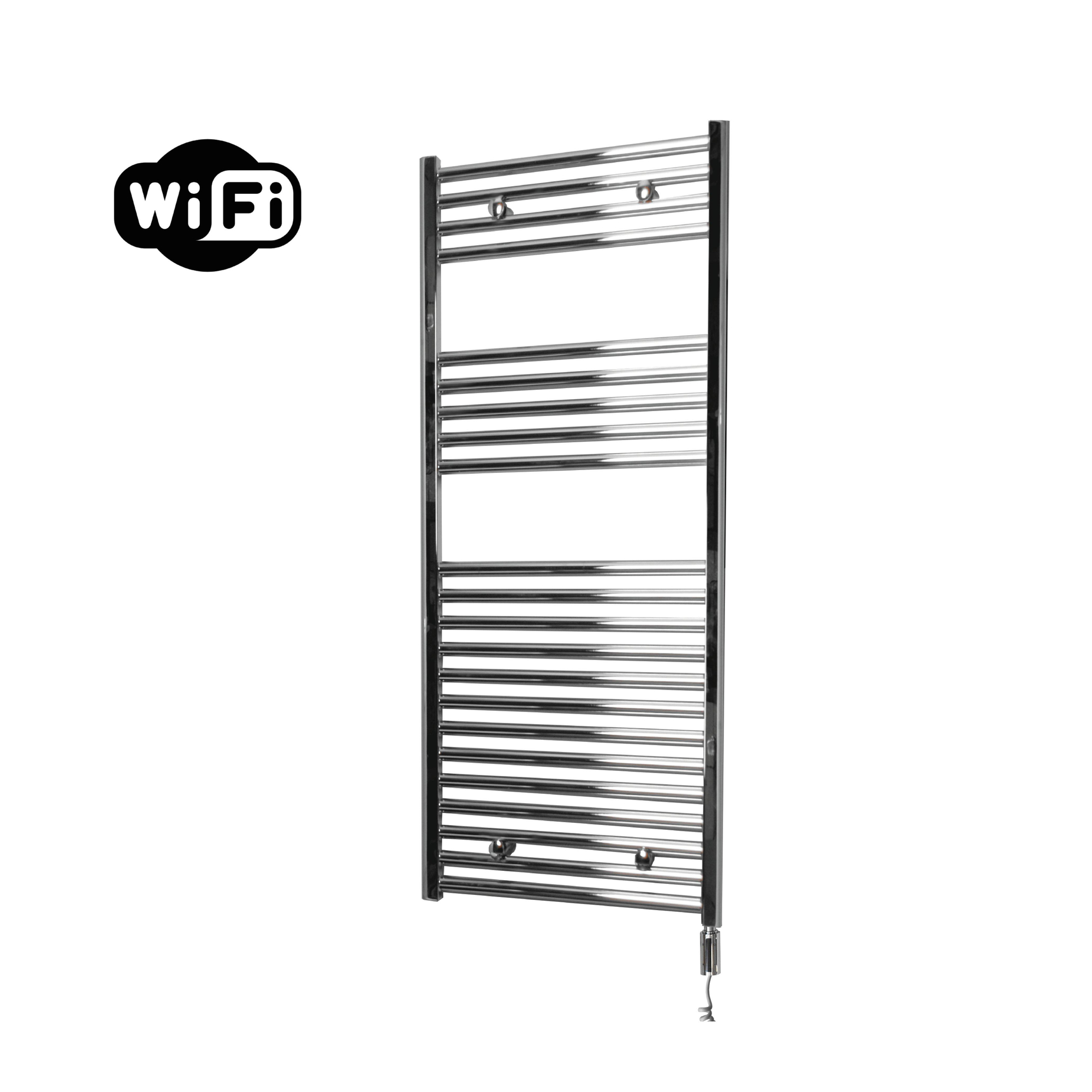 Sanicare HVW Elektrische Radiator - 111.8x45cm - 435W - Wifi - Chroom
