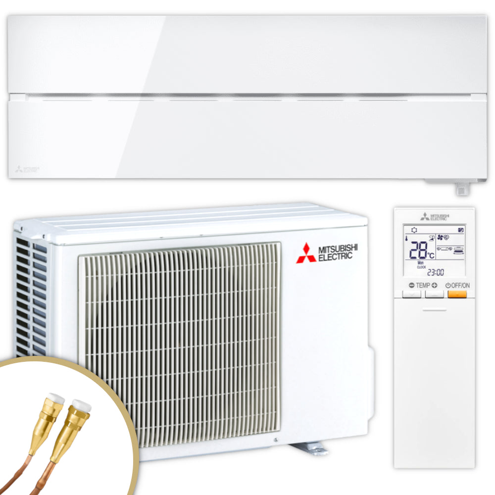 Mitsubishi Split Airconditioning Set MUZ/MSZ-LN35VG2W | 3,5 kW | Quick-Connect