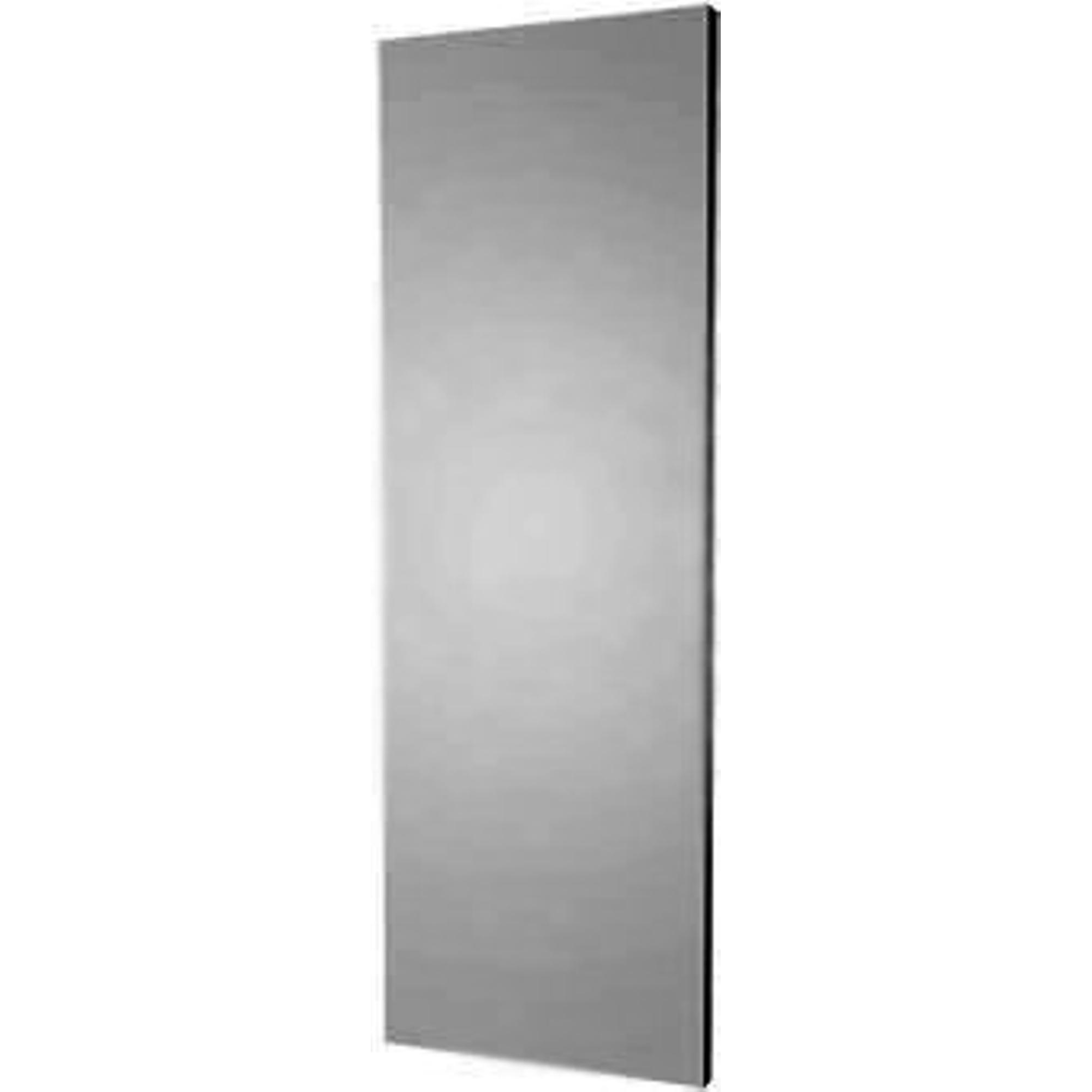 Plieger Perugia designradiator verticaal middenaansluiting 1806x608mm 1070W zilver metallic