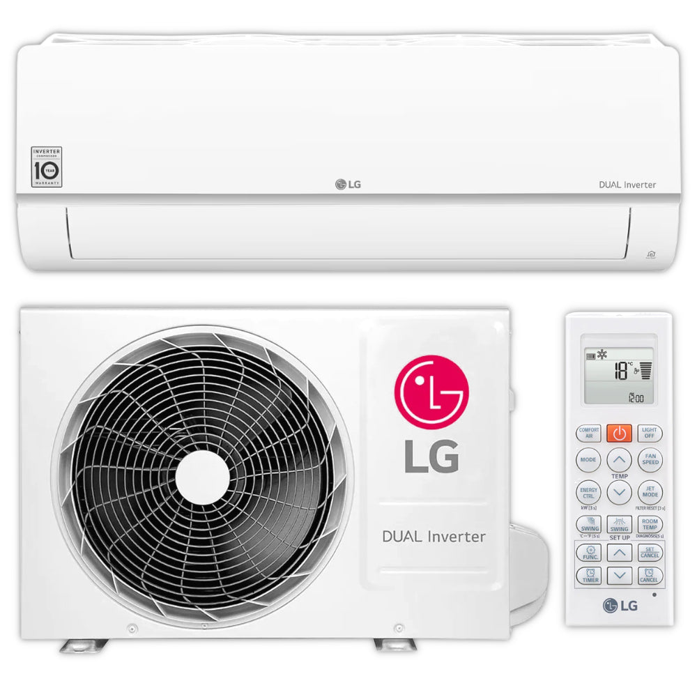 LG Split-airco Standard Plus PZ12EY Complete Set 3,5 kW