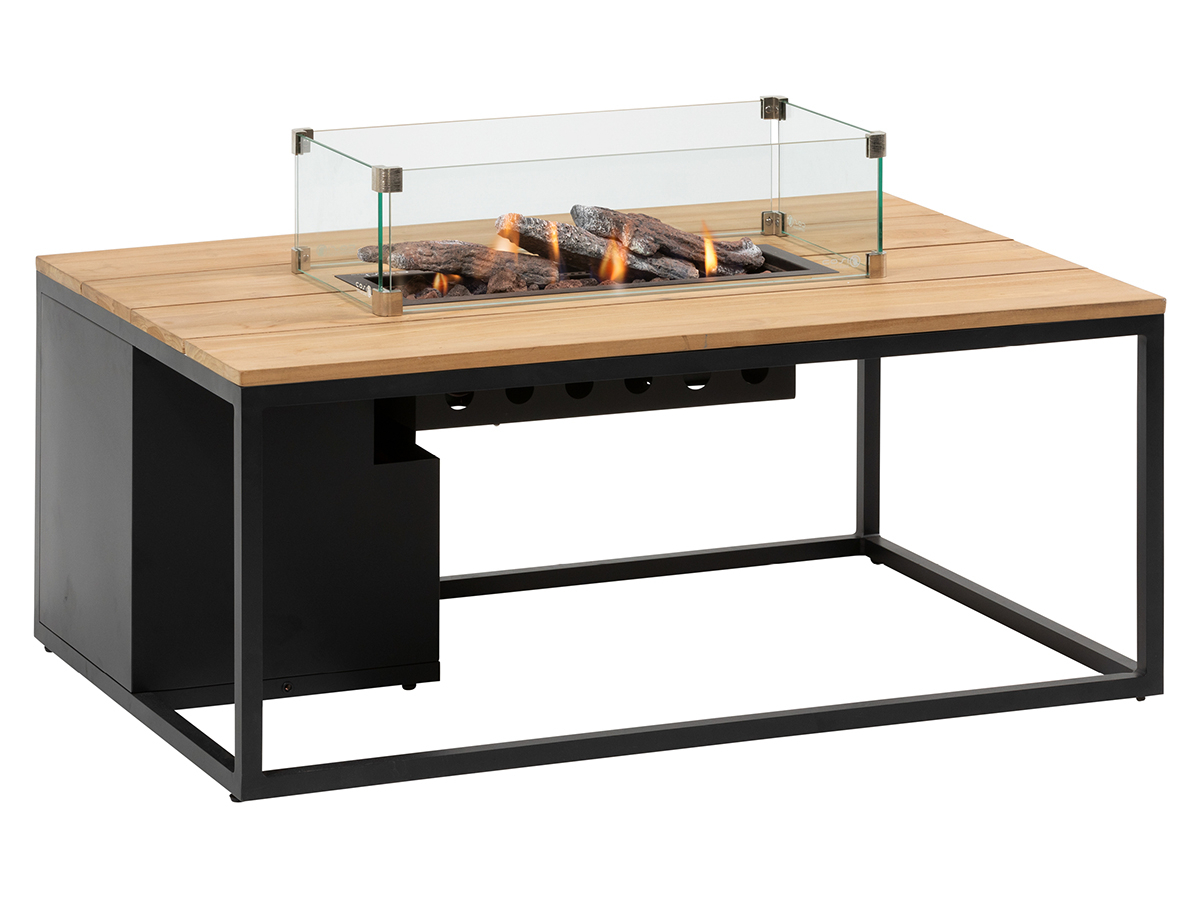Cosi Fires Cosiloft 120 teak vuurtafel
