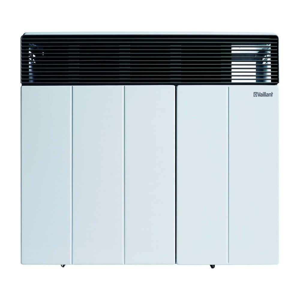 Vaillant VGR-sine 71/4P gaskachel 7,0 kW voor buitenwandmontage, crèmewit/grijs