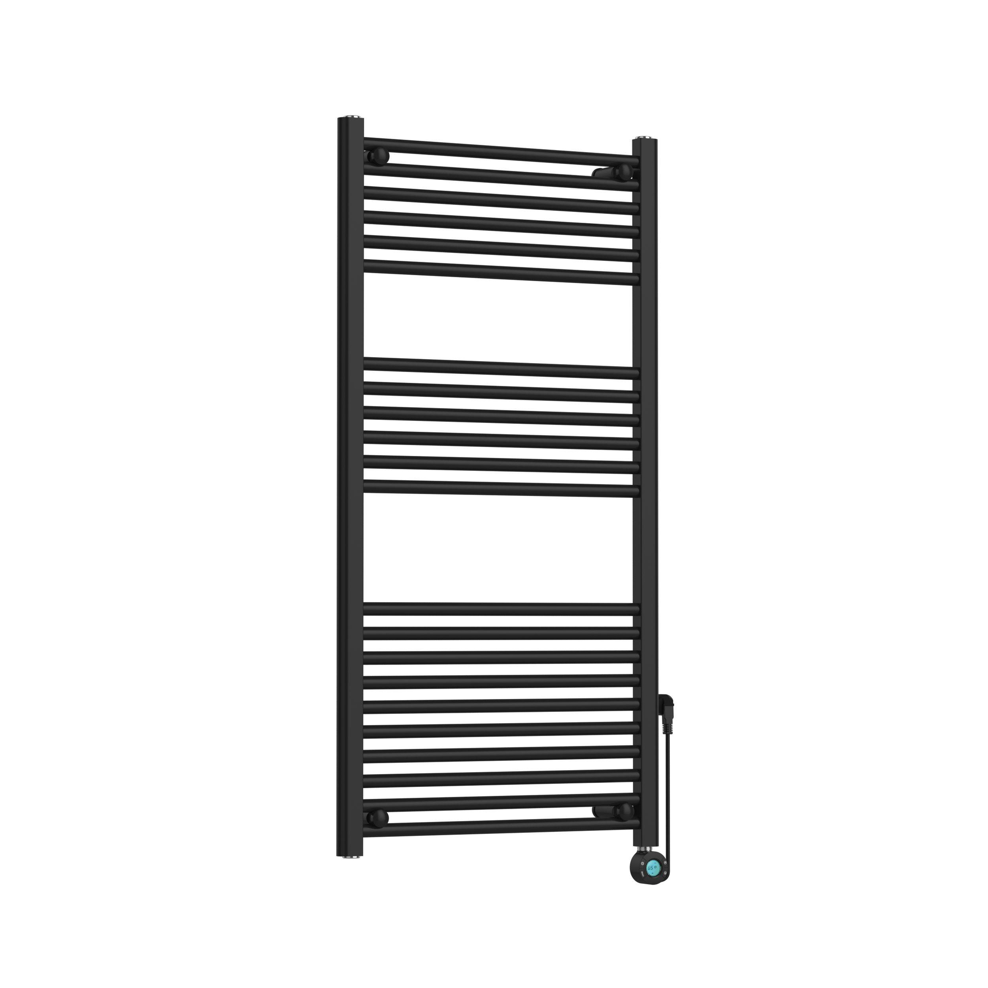 Rosani Avant Elektroheizkörper - 120x60cm - 600 Watt - Mattschwarz