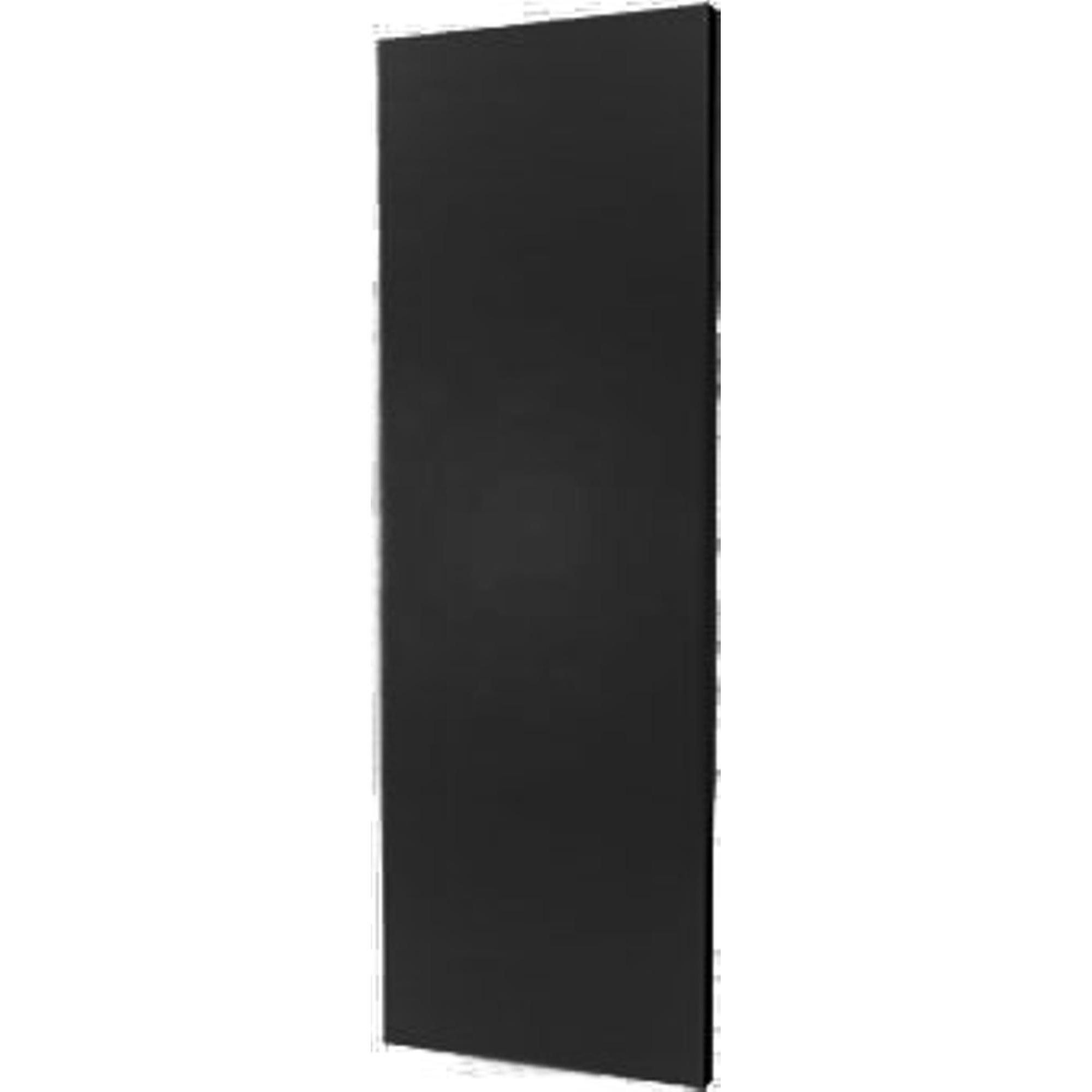 Plieger Perugia designradiator verticaal middenaansluiting 1806x456mm 802W zwart