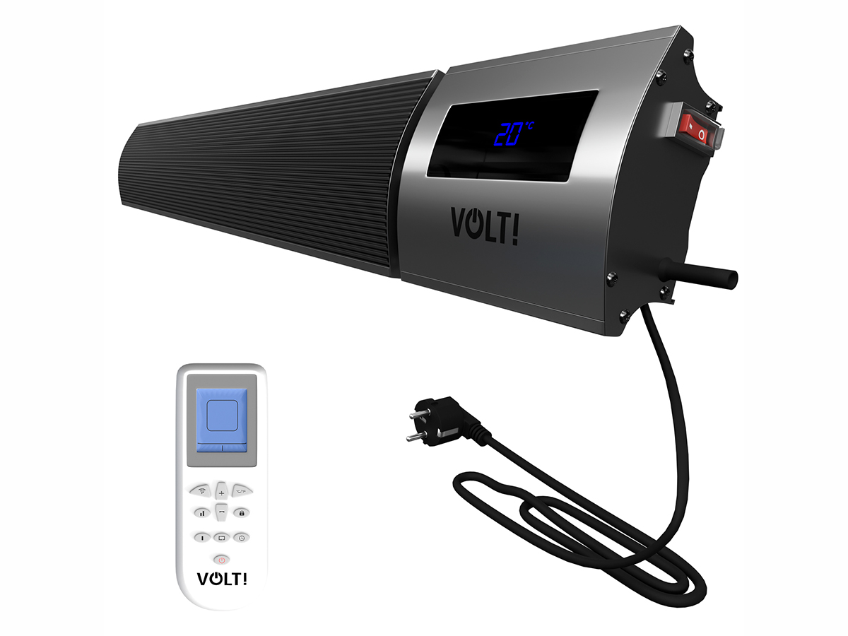 Fullcomfort VOLT! I-Red Infrarood Terrasverwarmer 2400W