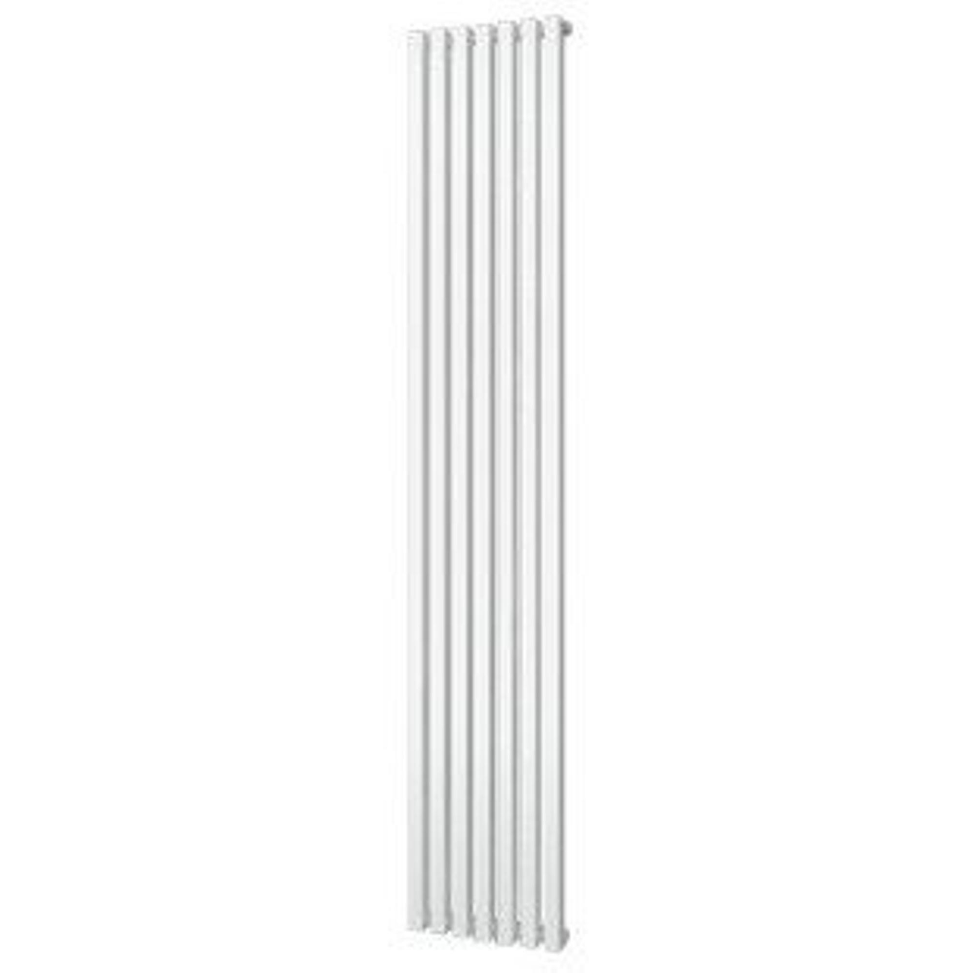 Plieger Siena designradiator verticaal enkel 1800x318mm 766W zwart grafiet