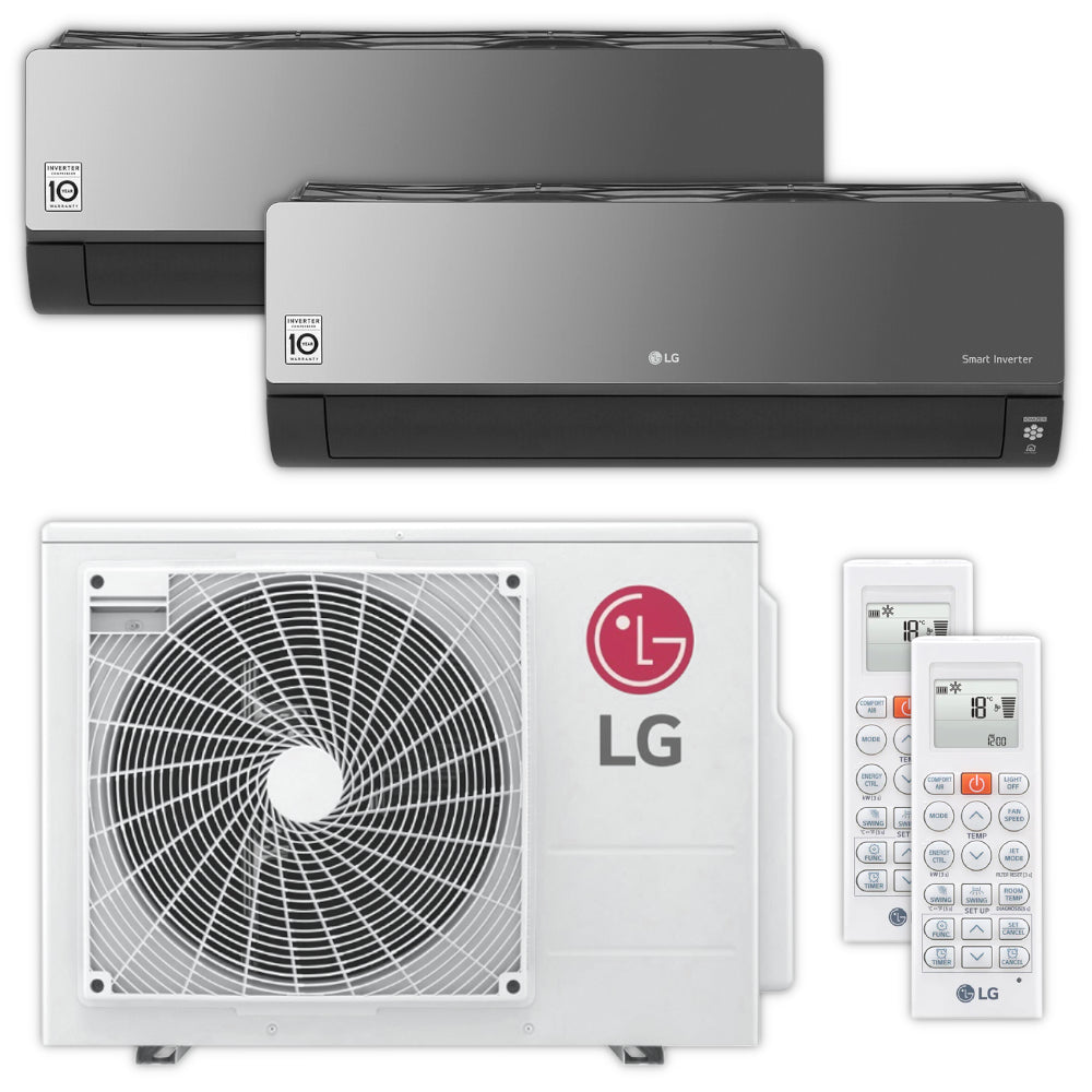 LG Multisplit airco ARTCOOL ENERGY 2,1 kW + 5,0 kW