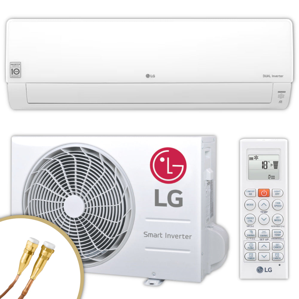 LG Split Airconditioning Set | DELUXE DC09RK | 2,5 kW | Quick-Connect