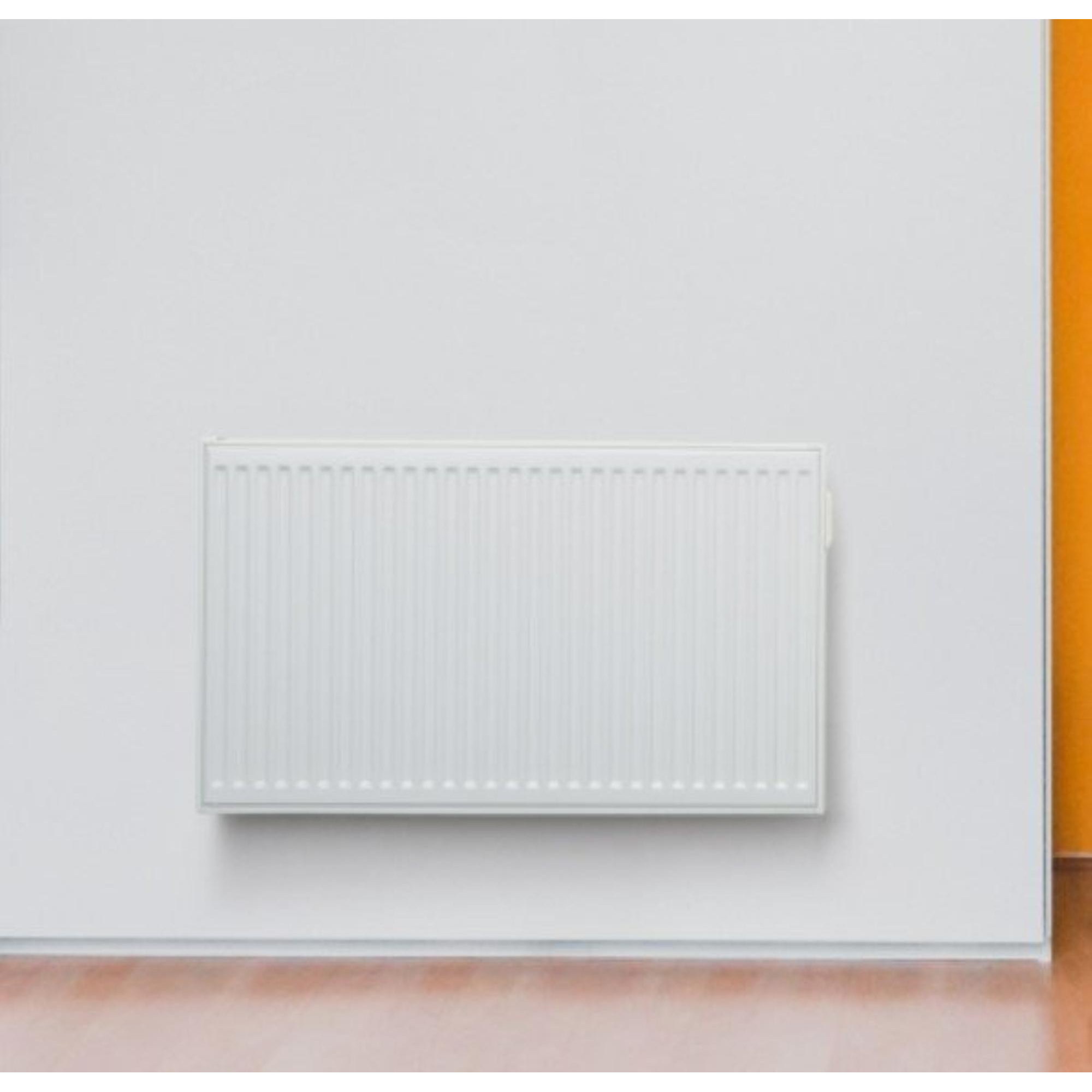 Vasco E panel h rb elektrischer Designheizkörper 50x60cm 500 Watt Stahl Traffic White