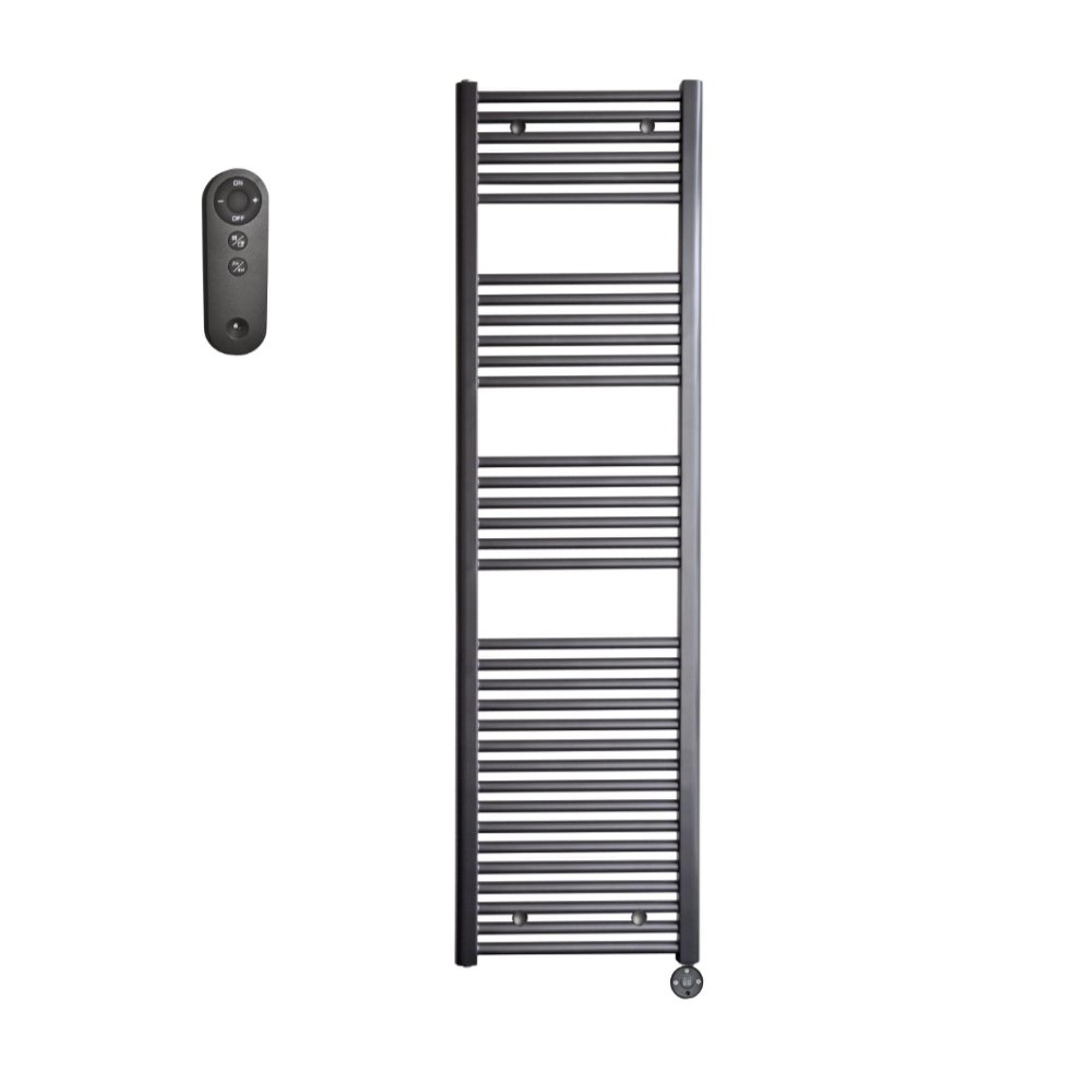 Sanicare HVS Elektroheizkörper - 172x45cm - 920W - Gunmetal (Anthrazit)