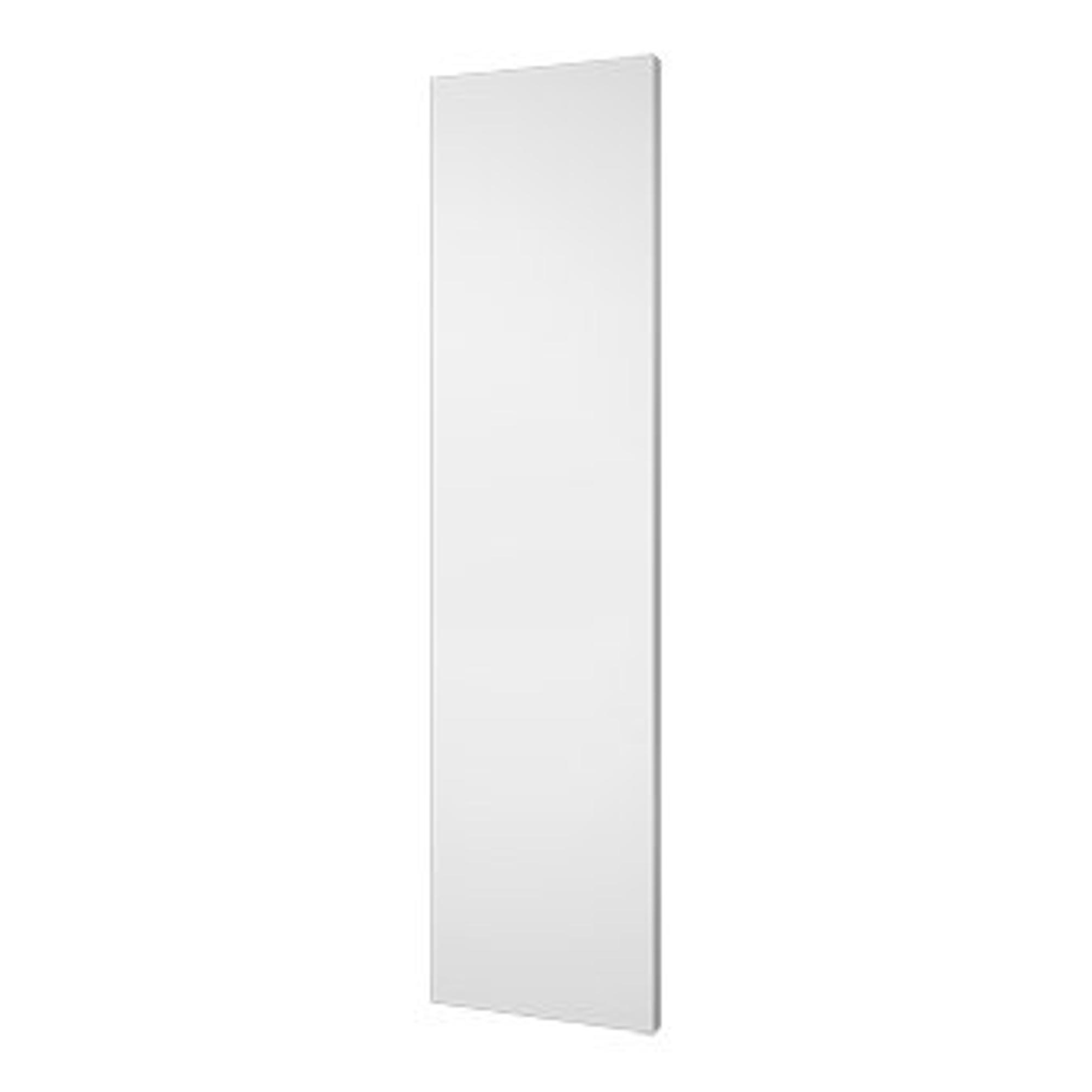 Plieger Perugia designradiator verticaal middenaansluiting 1806x456mm 802W mat zwart