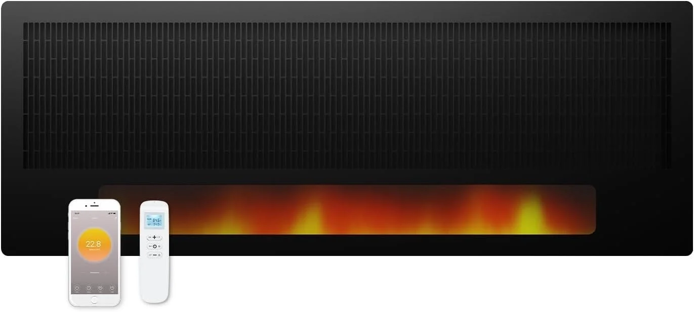 Quality Heating Flamara Infrarood paneel haard met LED-display, 2100W