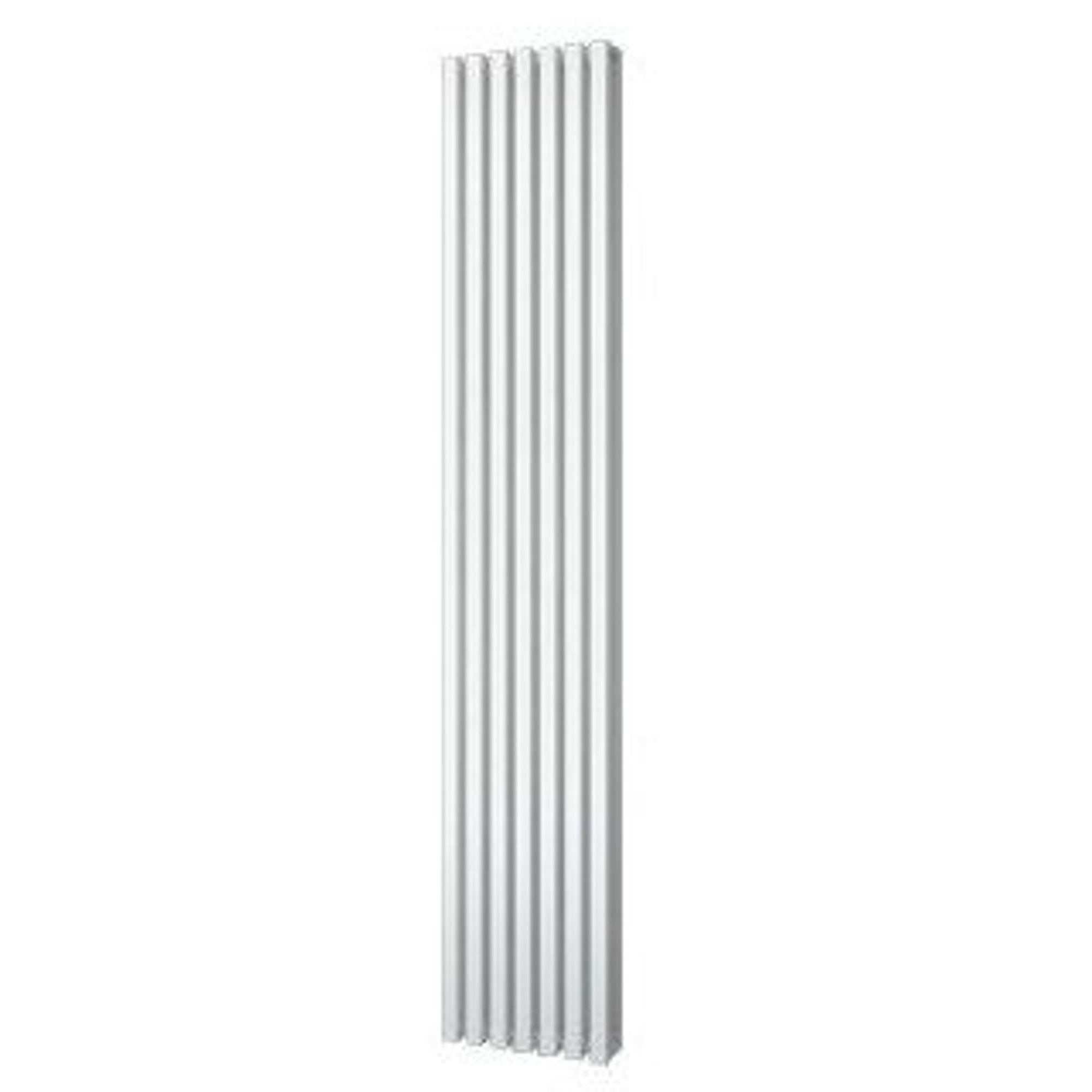 Plieger Siena verticale dubbele designradiator 1800x318mm 1096W zwart grafiet