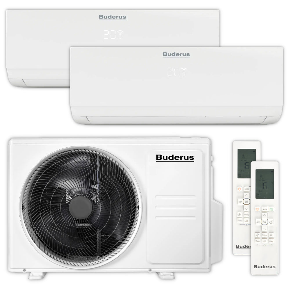 Buderus Multisplit-airco Logacool AC166i.3 | 2,6 kW + 3,5 kW